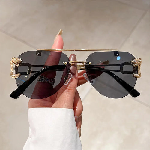Lunettes de soleil sans monture